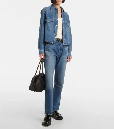 Citizens of Humanity Cropped denim shirt | Thumbnail 6 Citizens of Humanity Cropped denim shirt | Thumbnail 6