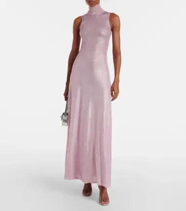 David Koma Ruched sequined maxi dress | Thumbnail 4 David Koma Ruched sequined maxi dress | Thumbnail 4
