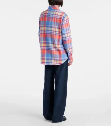 God’s True Cashmere Creator plaid cashmere shirt | Thumbnail 2 God’s True Cashmere Creator plaid cashmere shirt | Thumbnail 2