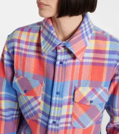 God’s True Cashmere Creator plaid cashmere shirt | Thumbnail 4 God’s True Cashmere Creator plaid cashmere shirt | Thumbnail 4