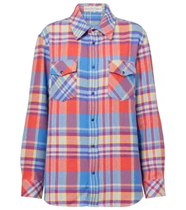 God’s True Cashmere Creator plaid cashmere shirt | Thumbnail 1 God’s True Cashmere Creator plaid cashmere shirt | Thumbnail 1