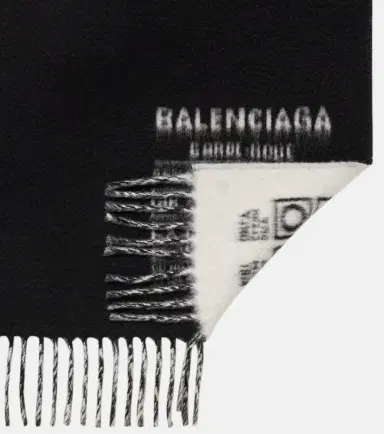 Balenciaga Cashmere and wool scarf | Thumbnail 2 Balenciaga Cashmere and wool scarf | Thumbnail 2