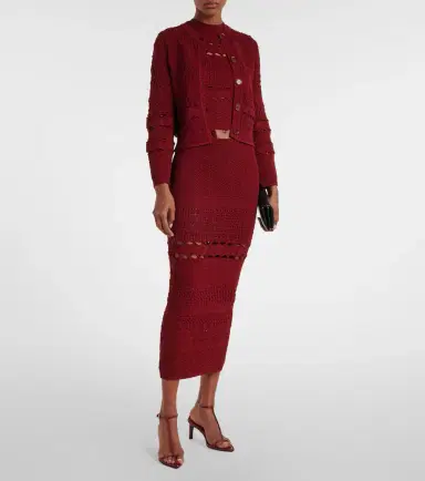 Elie Saab Crochet cardigan | Thumbnail 2 Elie Saab Crochet cardigan | Thumbnail 2