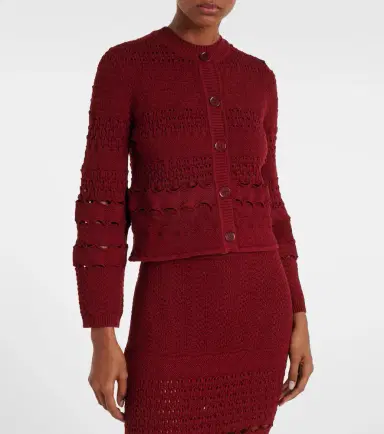 Elie Saab Crochet cardigan | Thumbnail 5 Elie Saab Crochet cardigan | Thumbnail 5