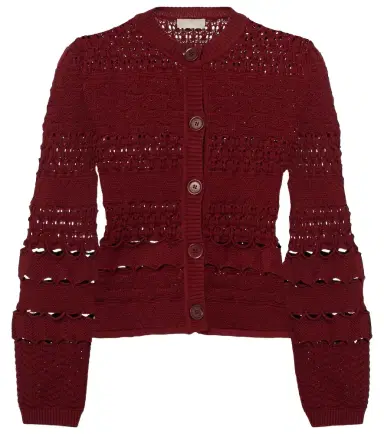 Elie Saab Crochet cardigan | Thumbnail 1 Elie Saab Crochet cardigan | Thumbnail 1