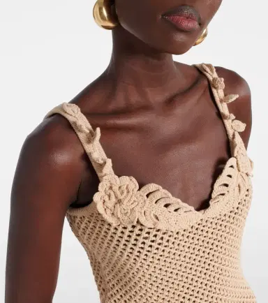 Elie Saab Crochet cotton-blend shorts | Thumbnail 3 Elie Saab Crochet cotton-blend shorts | Thumbnail 3