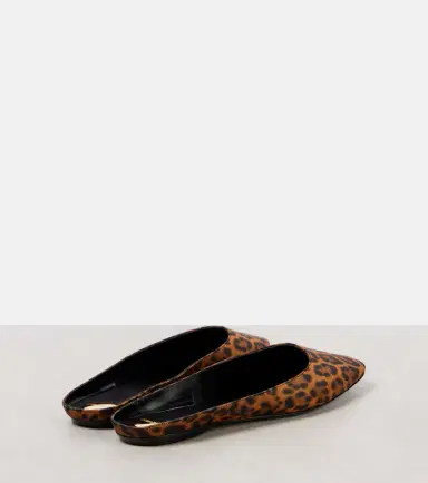 Saint Laurent Lido leopard-print mules | Thumbnail 3 Saint Laurent Lido leopard-print mules | Thumbnail 3