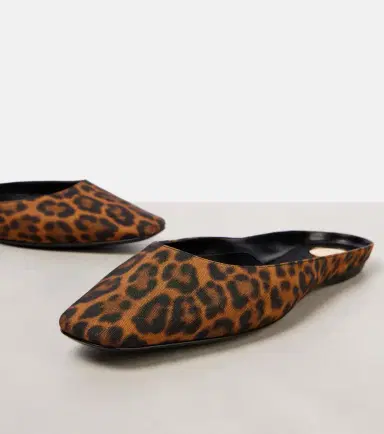 Saint Laurent Lido leopard-print mules | Thumbnail 4 Saint Laurent Lido leopard-print mules | Thumbnail 4