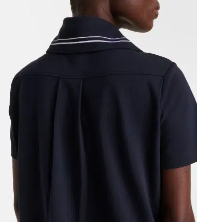 Patou Logo cotton piqué polo dress | Thumbnail 5 Patou Logo cotton piqué polo dress | Thumbnail 5