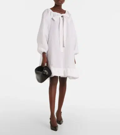 Patou Ruffled minidress | Thumbnail 2 Patou Ruffled minidress | Thumbnail 2