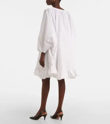 Patou Ruffled minidress | Thumbnail 4 Patou Ruffled minidress | Thumbnail 4