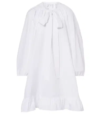 Patou Ruffled minidress | Thumbnail 1 Patou Ruffled minidress | Thumbnail 1