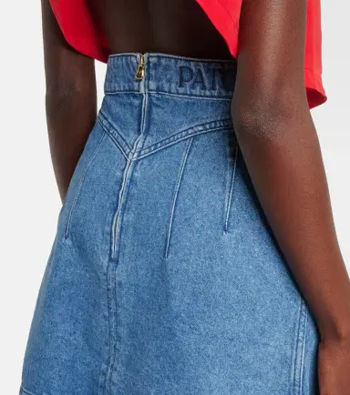 Patou Cotton miniskirt | Thumbnail 5 Patou Cotton miniskirt | Thumbnail 5