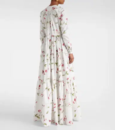 Giambattista Valli Floral cotton maxi dress | Thumbnail 3 Giambattista Valli Floral cotton maxi dress | Thumbnail 3