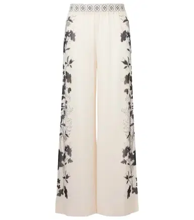 La DoubleJ Printed silk palazzo pants | Thumbnail 1 La DoubleJ Printed silk palazzo pants | Thumbnail 1