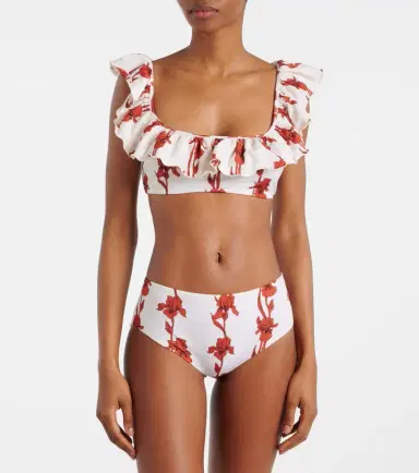 La DoubleJ Boy floral ruffled bikini top | Thumbnail 3 La DoubleJ Boy floral ruffled bikini top | Thumbnail 3