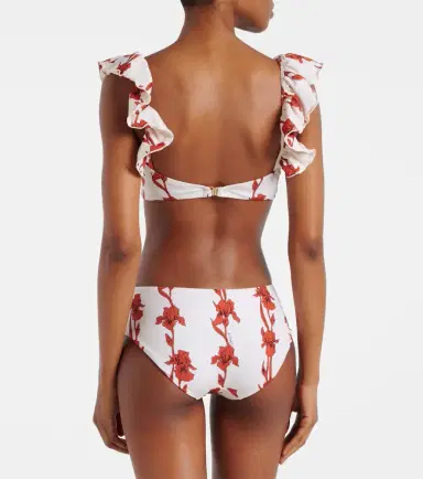 La DoubleJ Boy floral ruffled bikini top | Thumbnail 4 La DoubleJ Boy floral ruffled bikini top | Thumbnail 4