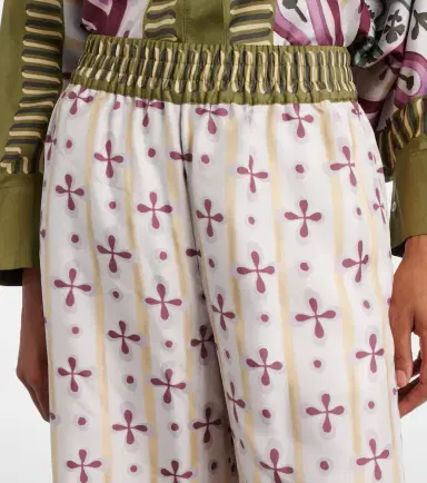 La DoubleJ Printed silk twill palazzo pants | Thumbnail 5 La DoubleJ Printed silk twill palazzo pants | Thumbnail 5