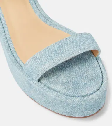 Gabriela Hearst Iman denim platform sandals | Thumbnail 5 Gabriela Hearst Iman denim platform sandals | Thumbnail 5
