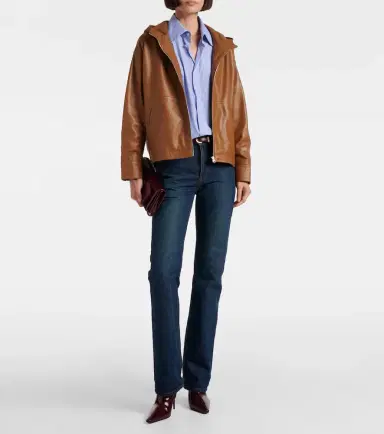 Yves Salomon Hooded leather jacket | Thumbnail 3 Yves Salomon Hooded leather jacket | Thumbnail 3