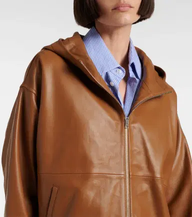 Yves Salomon Hooded leather jacket | Thumbnail 5 Yves Salomon Hooded leather jacket | Thumbnail 5