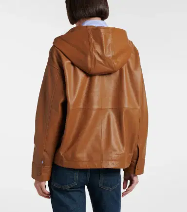 Yves Salomon Hooded leather jacket | Thumbnail 6 Yves Salomon Hooded leather jacket | Thumbnail 6