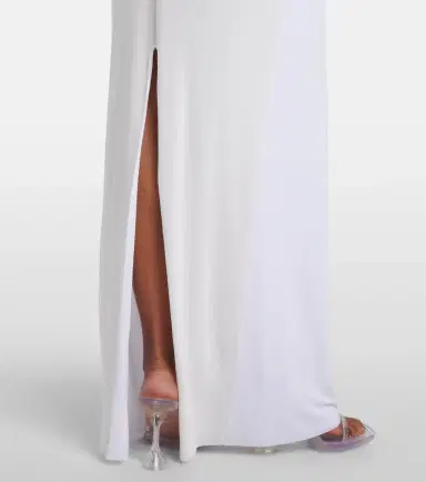 Jean Paul Gaultier Paneled semi-sheer tulle maxi dress | Thumbnail 3 Jean Paul Gaultier Paneled semi-sheer tulle maxi dress | Thumbnail 3