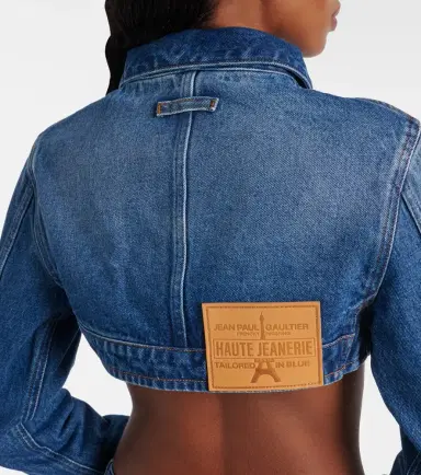 Jean Paul Gaultier Cropped denim jacket | Thumbnail 3 Jean Paul Gaultier Cropped denim jacket | Thumbnail 3