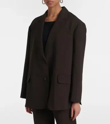 The Frankie Shop Bea oversized blazer | Thumbnail 3 The Frankie Shop Bea oversized blazer | Thumbnail 3