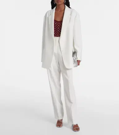 The Frankie Shop Bea high-rise straight pants | Thumbnail 2 The Frankie Shop Bea high-rise straight pants | Thumbnail 2