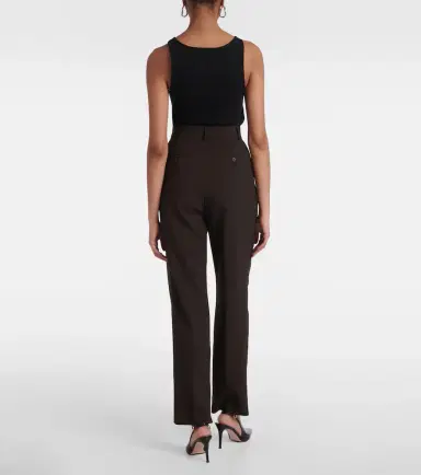 The Frankie Shop Bea high-rise straight pants | Thumbnail 2 The Frankie Shop Bea high-rise straight pants | Thumbnail 2