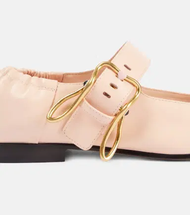 Bottega Veneta Astaire leather Mary Jane flats | Thumbnail 2 Bottega Veneta Astaire leather Mary Jane flats | Thumbnail 2