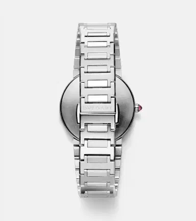 BVLGARI 33mm stainless steel watch with rubellite | Thumbnail 2 BVLGARI 33mm stainless steel watch with rubellite | Thumbnail 2