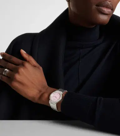 BVLGARI 33mm stainless steel watch with rubellite | Thumbnail 7 BVLGARI 33mm stainless steel watch with rubellite | Thumbnail 7