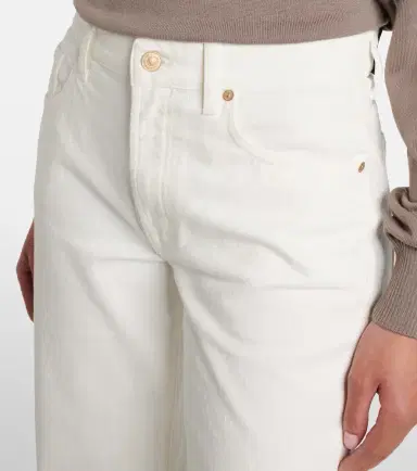7 For All Mankind Tess cotton and hemp straight pants | Thumbnail 4 7 For All Mankind Tess cotton and hemp straight pants | Thumbnail 4