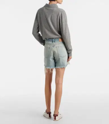7 For All Mankind Monroe denim shorts | Thumbnail 4 7 For All Mankind Monroe denim shorts | Thumbnail 4