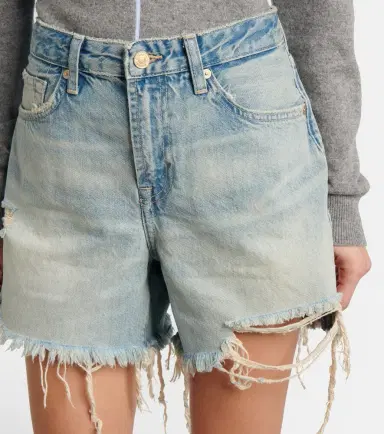 7 For All Mankind Monroe denim shorts | Thumbnail 5 7 For All Mankind Monroe denim shorts | Thumbnail 5