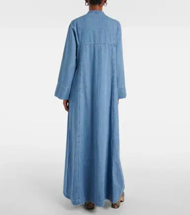 Dries Van Noten Denim maxi dress | Thumbnail 3 Dries Van Noten Denim maxi dress | Thumbnail 3