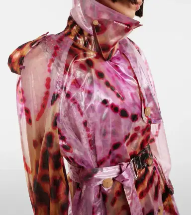 Dries Van Noten Printed double-breasted trench coat | Thumbnail 6 Dries Van Noten Printed double-breasted trench coat | Thumbnail 6