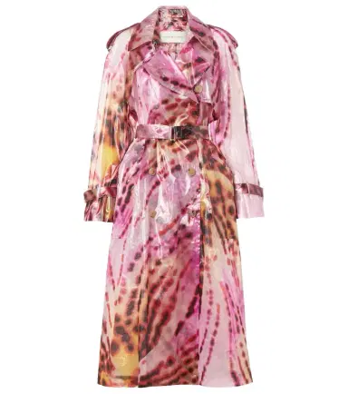 Dries Van Noten Printed double-breasted trench coat | Thumbnail 1 Dries Van Noten Printed double-breasted trench coat | Thumbnail 1