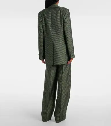 Dries Van Noten Striped blazer | Thumbnail 3 Dries Van Noten Striped blazer | Thumbnail 3
