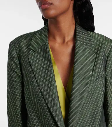 Dries Van Noten Striped blazer | Thumbnail 6 Dries Van Noten Striped blazer | Thumbnail 6