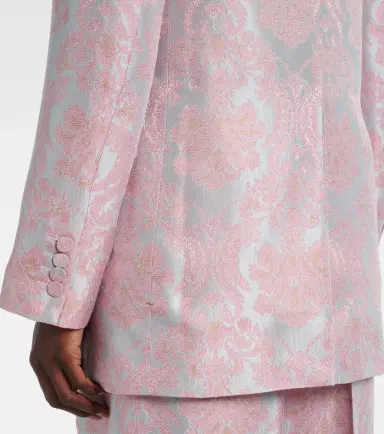 Dries Van Noten Floral jacquard blazer | Thumbnail 4 Dries Van Noten Floral jacquard blazer | Thumbnail 4