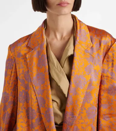 Dries Van Noten Floral jacquard blazer | Thumbnail 5 Dries Van Noten Floral jacquard blazer | Thumbnail 5