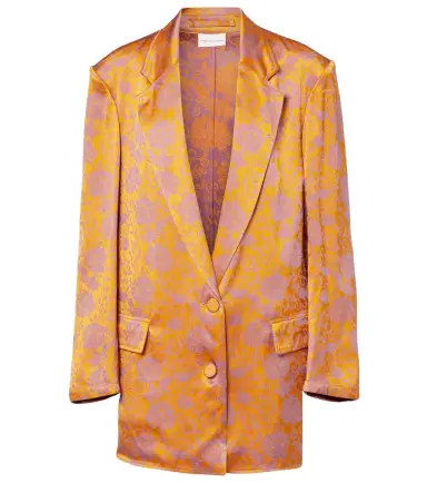 Dries Van Noten Floral jacquard blazer | Thumbnail 1 Dries Van Noten Floral jacquard blazer | Thumbnail 1