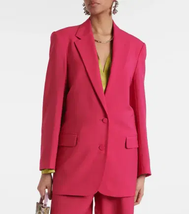 Dries Van Noten Oversized wool and mohair blazer | Thumbnail 5 Dries Van Noten Oversized wool and mohair blazer | Thumbnail 5