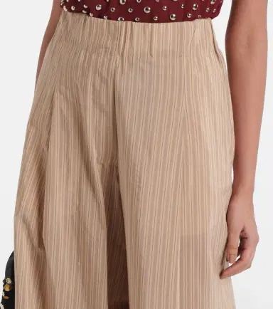 Dries Van Noten Striped cotton-blend palazzo pants | Thumbnail 3 Dries Van Noten Striped cotton-blend palazzo pants | Thumbnail 3