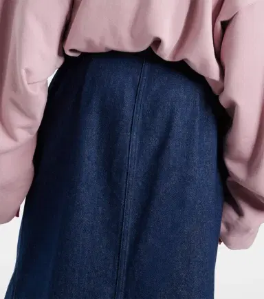 Dries Van Noten Belted denim maxi skirt | Thumbnail 4 Dries Van Noten Belted denim maxi skirt | Thumbnail 4