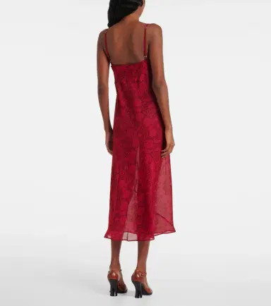 Dries Van Noten Floral slip dress | Thumbnail 4 Dries Van Noten Floral slip dress | Thumbnail 4