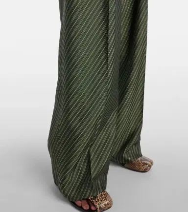 Dries Van Noten Striped high-rise wide-leg pants | Thumbnail 2 Dries Van Noten Striped high-rise wide-leg pants | Thumbnail 2